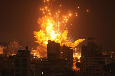 conflitto tra Israele e Gaza foto Ansa