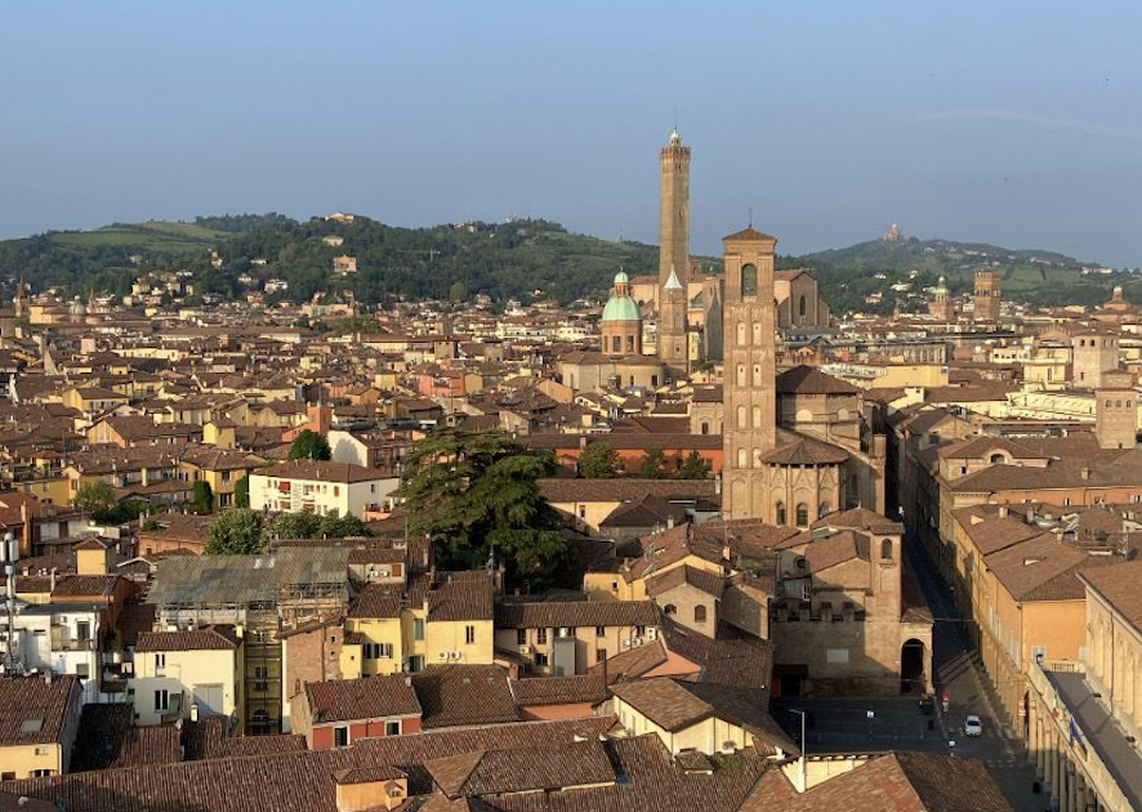 vista da Palazzo Poggi