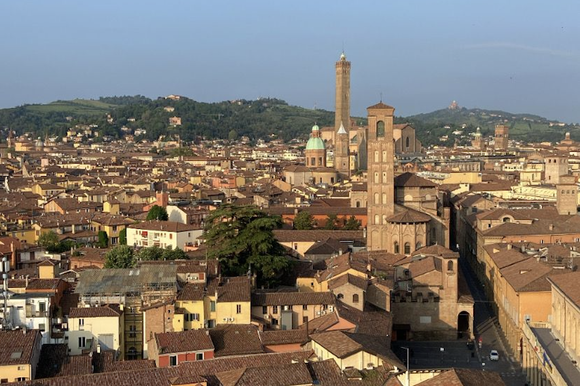 vista da Palazzo Poggi