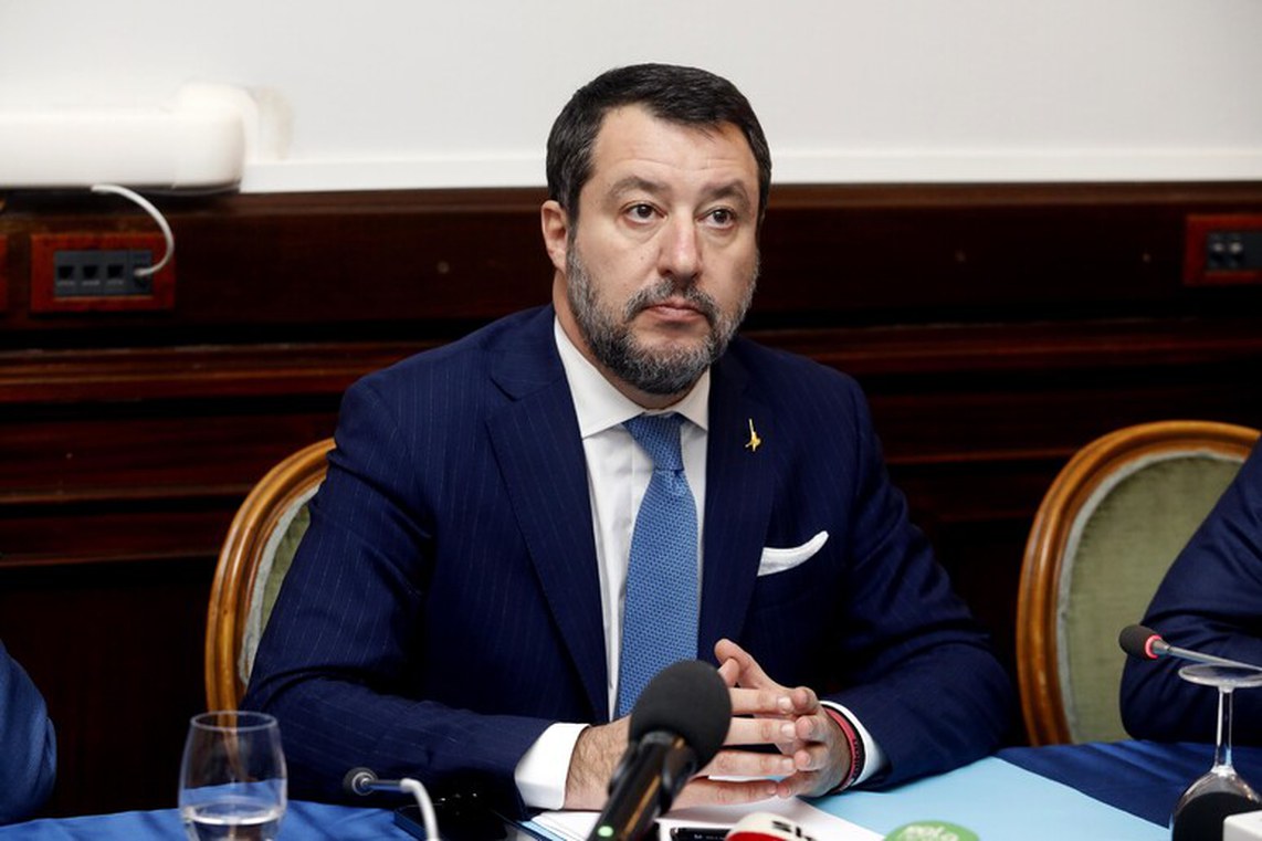 Matteo Salvini Foto Ansa