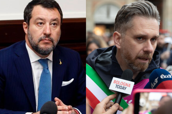 Matteo Salvini e Matteo Lepore