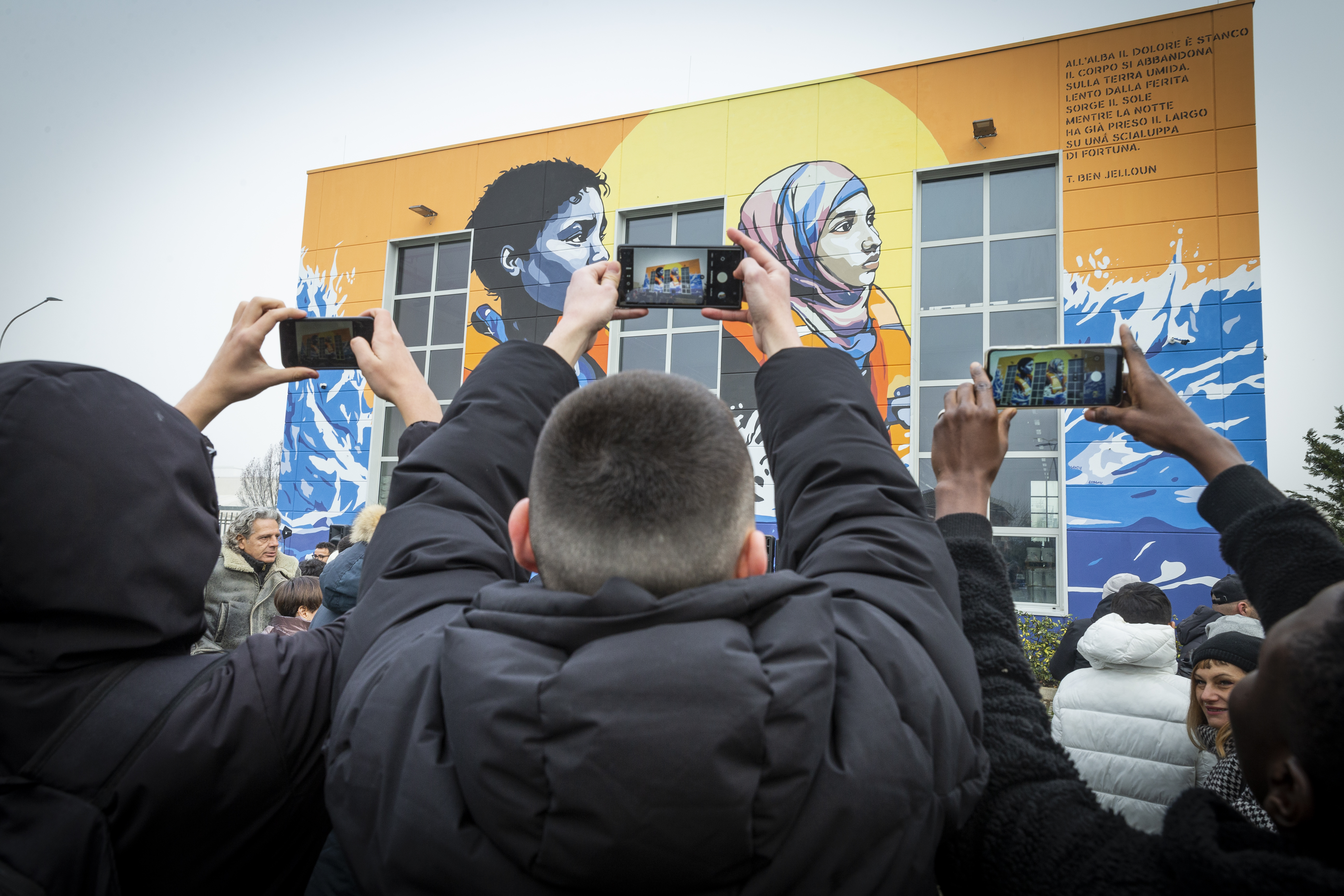 Murale Laika alla Renner