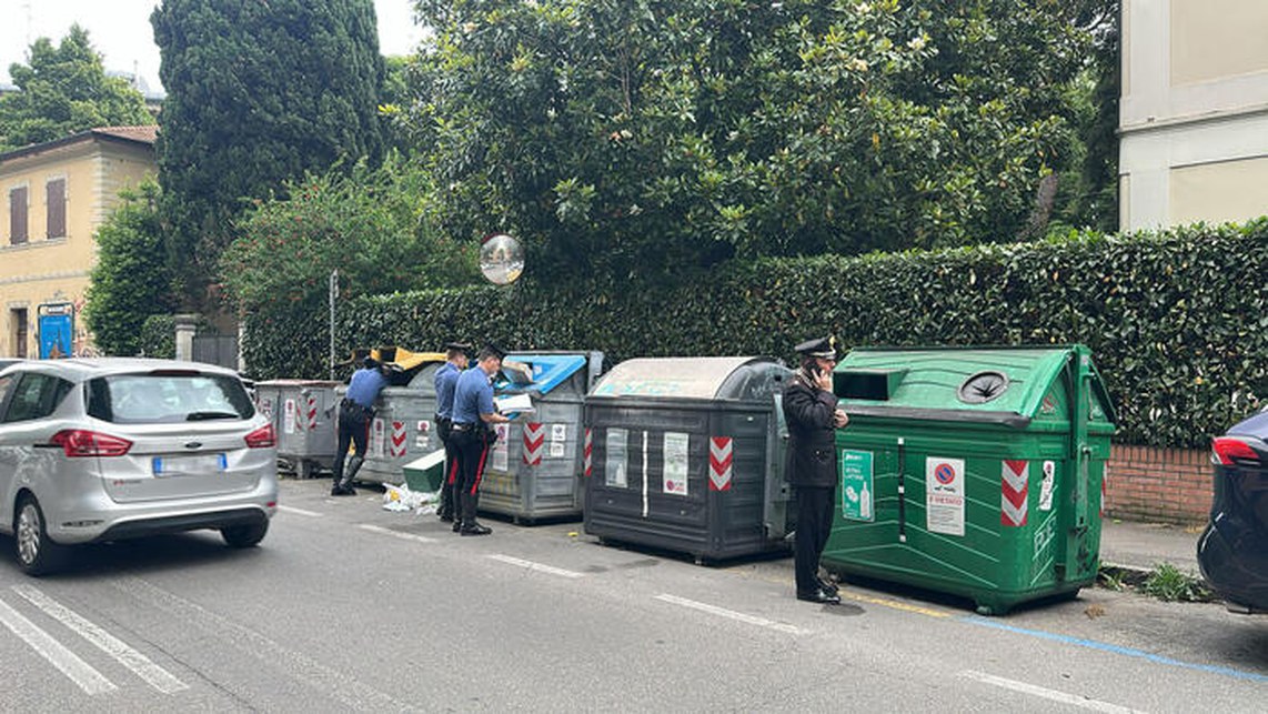 Cassonetti di via Zanolini