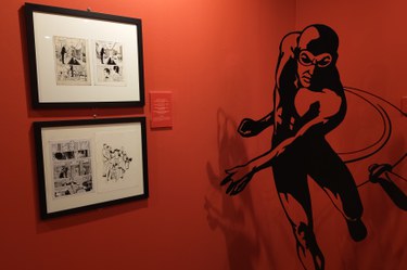 Conferenza stampa di presentazione della mostra su Diabolik a Palazzo Pallavicini