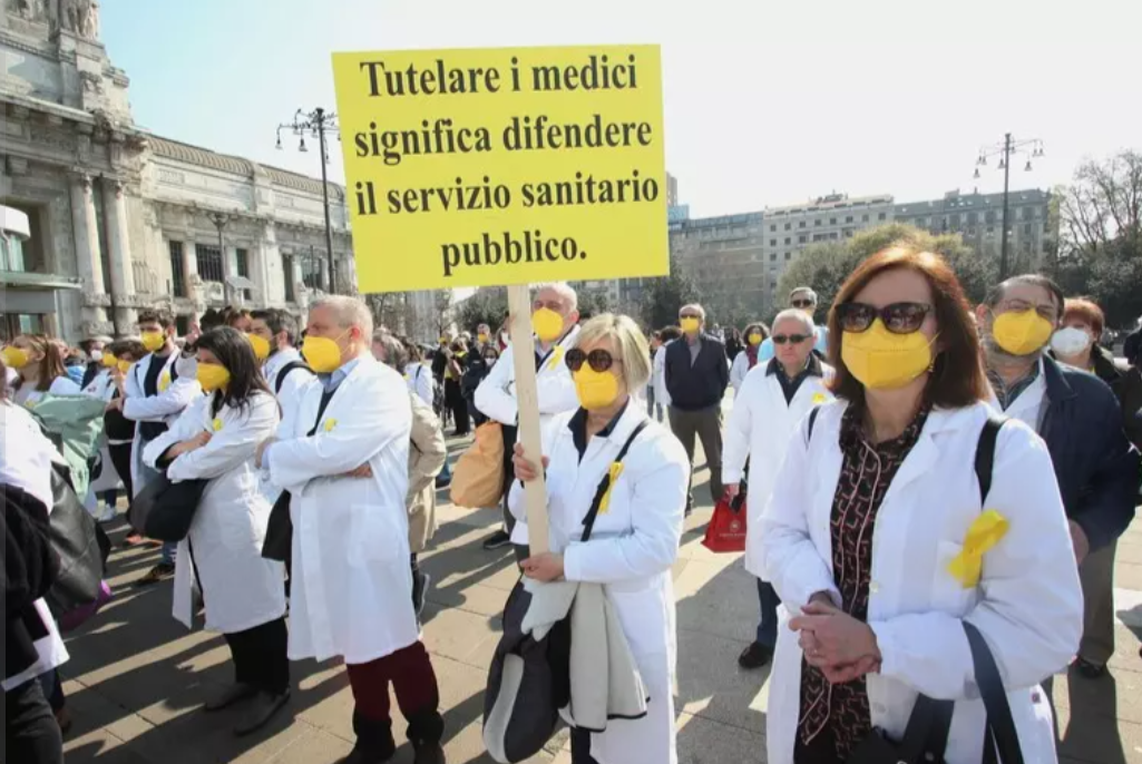 protesta dei medici di medicina generale