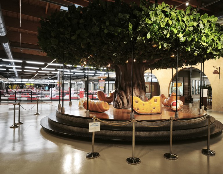 Una delle attrazioni fra cannoli e panettoni