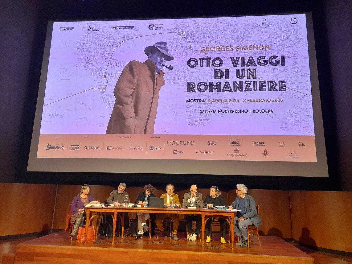 Conferenza stampa mostra Simenon
