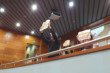 attivisti contro il Cpr in regione