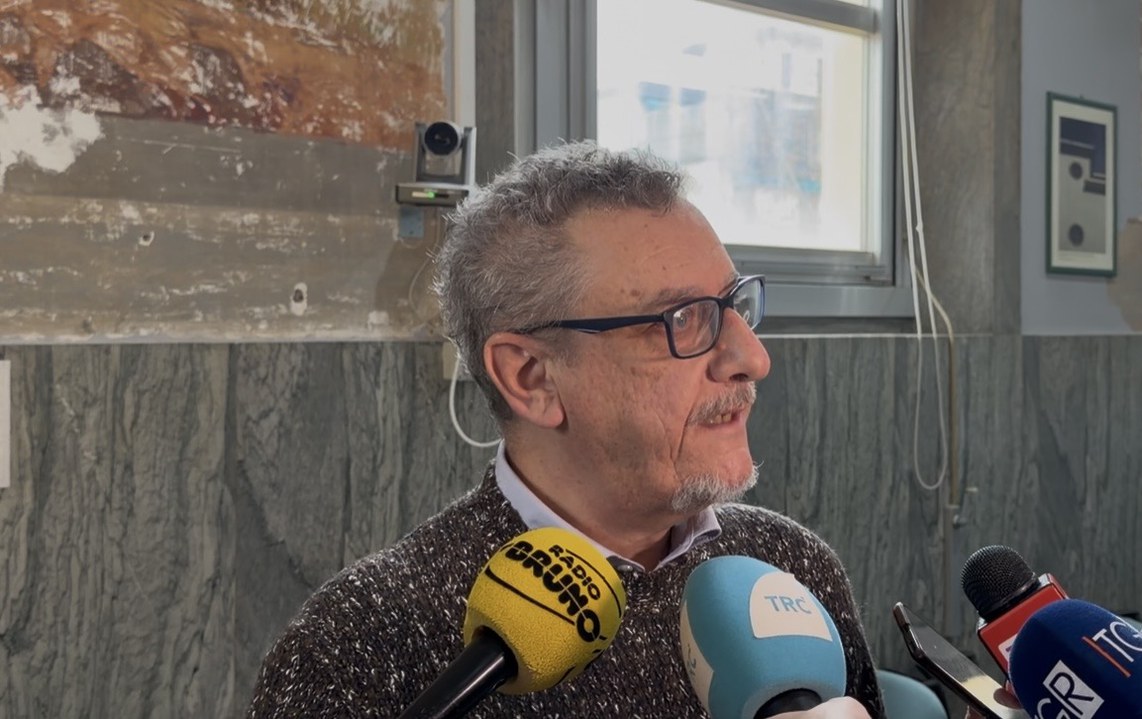 Massimo Bussandri alla presentazione del rapporto ires