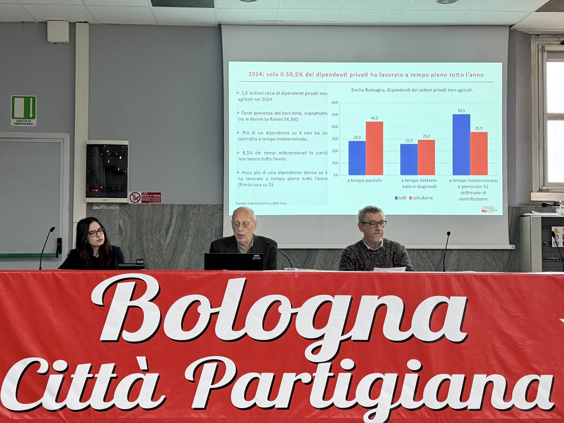 Presentazione del rapporto Ires alla Cgil
